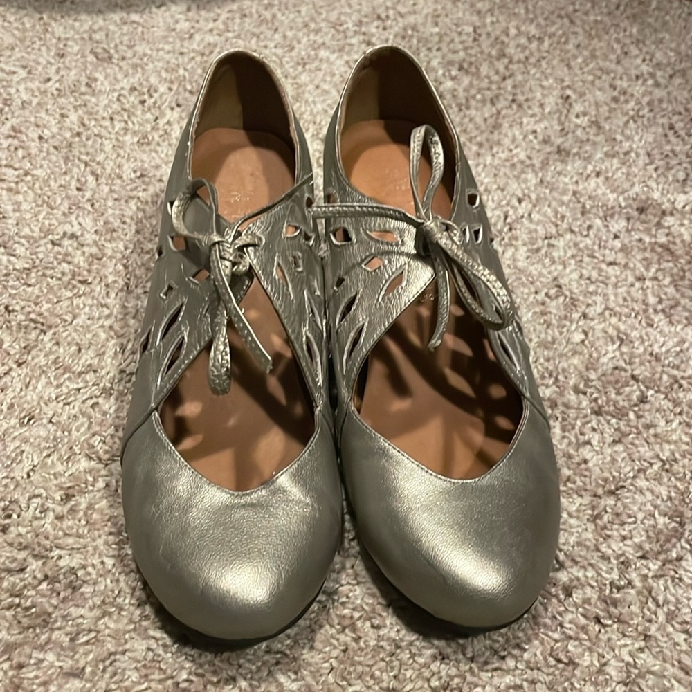 Havana Jeffrey Campbell grey wedges